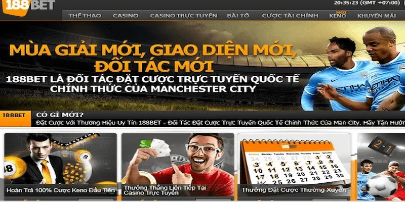 188bet Đa dạng sản phẩm cá cược tại 188bet